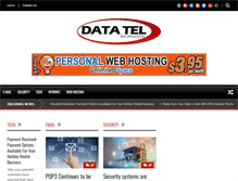 Tablet Screenshot of datatel-info.com